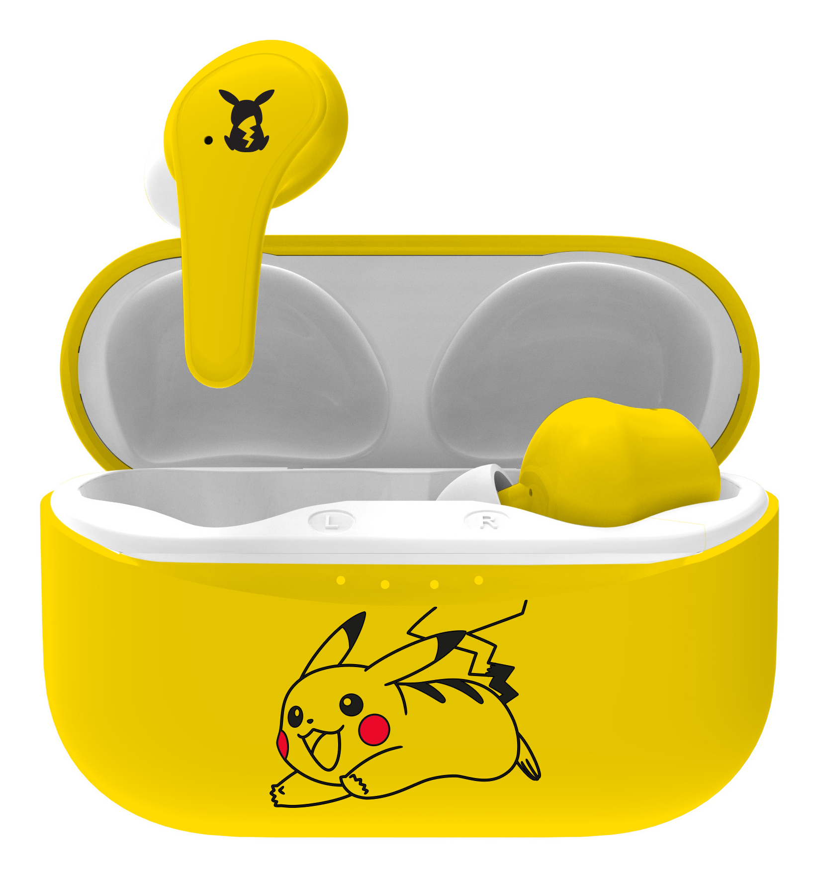 Pokémon Pikachu Auriculares Inalámbrico Dentro de oído Llamadas/Música Bluetooth Amarillo