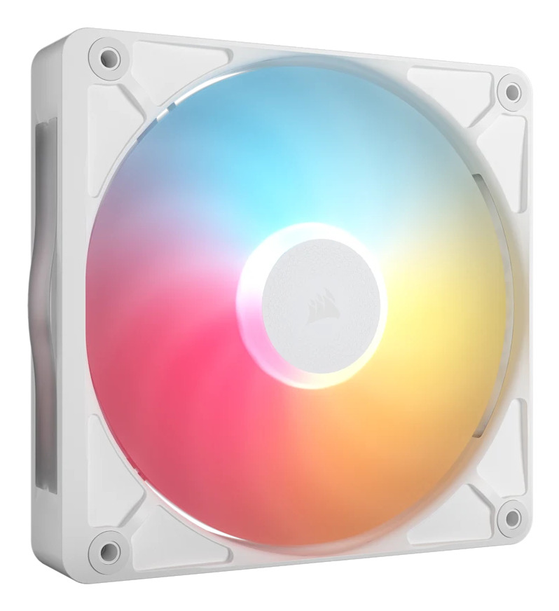 iCUE LINK RX140 II RGB PWM PC Fan Expansion Carcasa del ordenador Ventilador 14 cm Blanco 1 pieza(s)