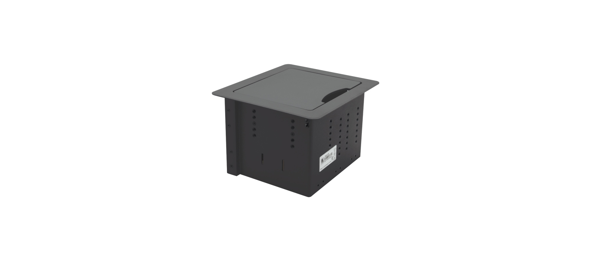 TBUS-1N(B) Escritorio Caja de cables Negro 1 pieza(s)