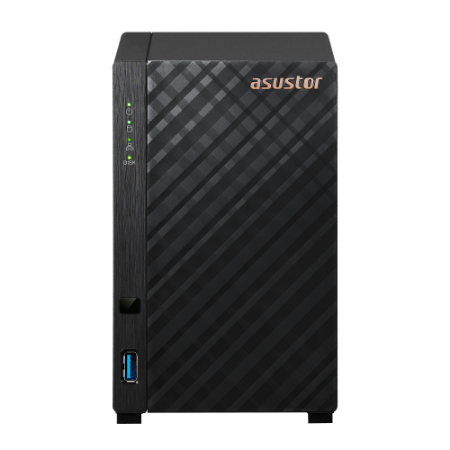 AS1202T servidor de almacenamiento NAS Torre Realtek 1 GB DDR4 0 TB ADM Negro