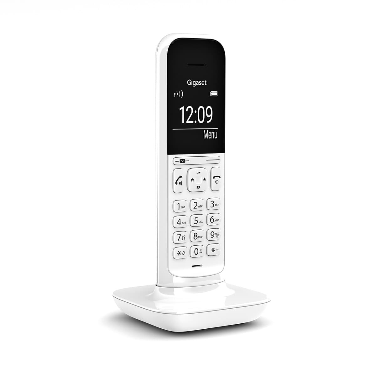 CL390 Teléfono DECT/analógico Identificador de llamadas Blanco
