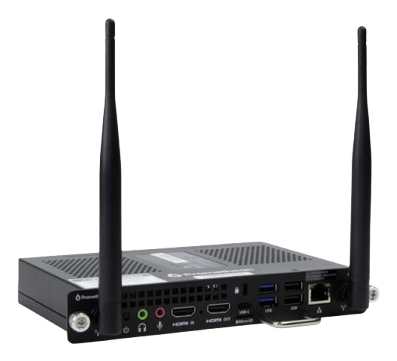 OPS-M4 Intel® N N97 8 GB DDR5-SDRAM 256 GB SSD Windows 11 Pro Mini PC Negro
