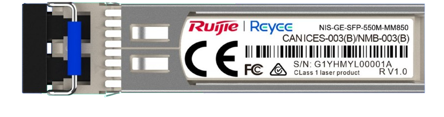 NIS-GE-SFP-550M-MM850 red modulo transceptor Fibra óptica 1000 Mbit/s 850 nm