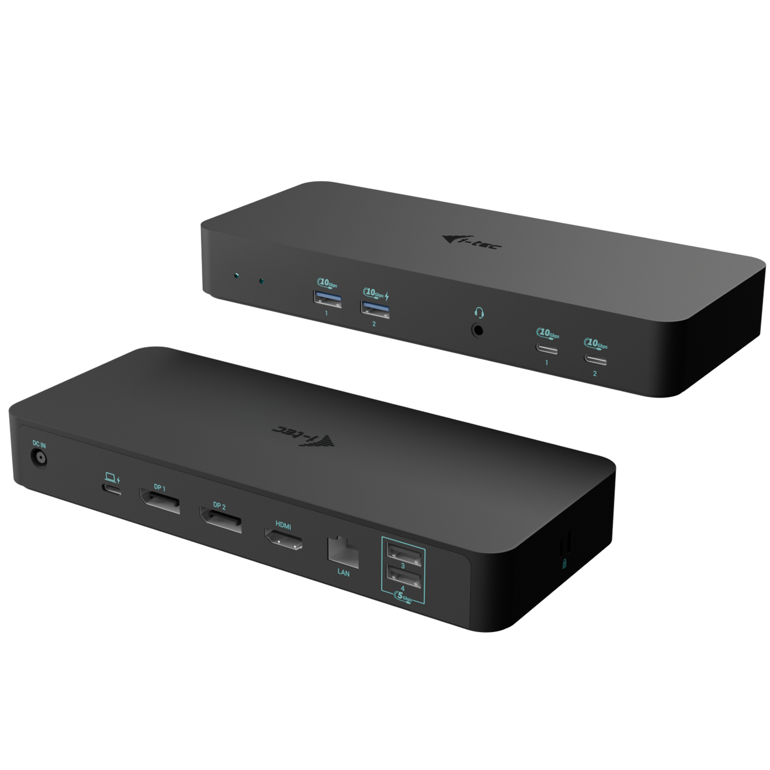 USB-C Intelligent Triple Display Docking Station + Power Delivery 100W