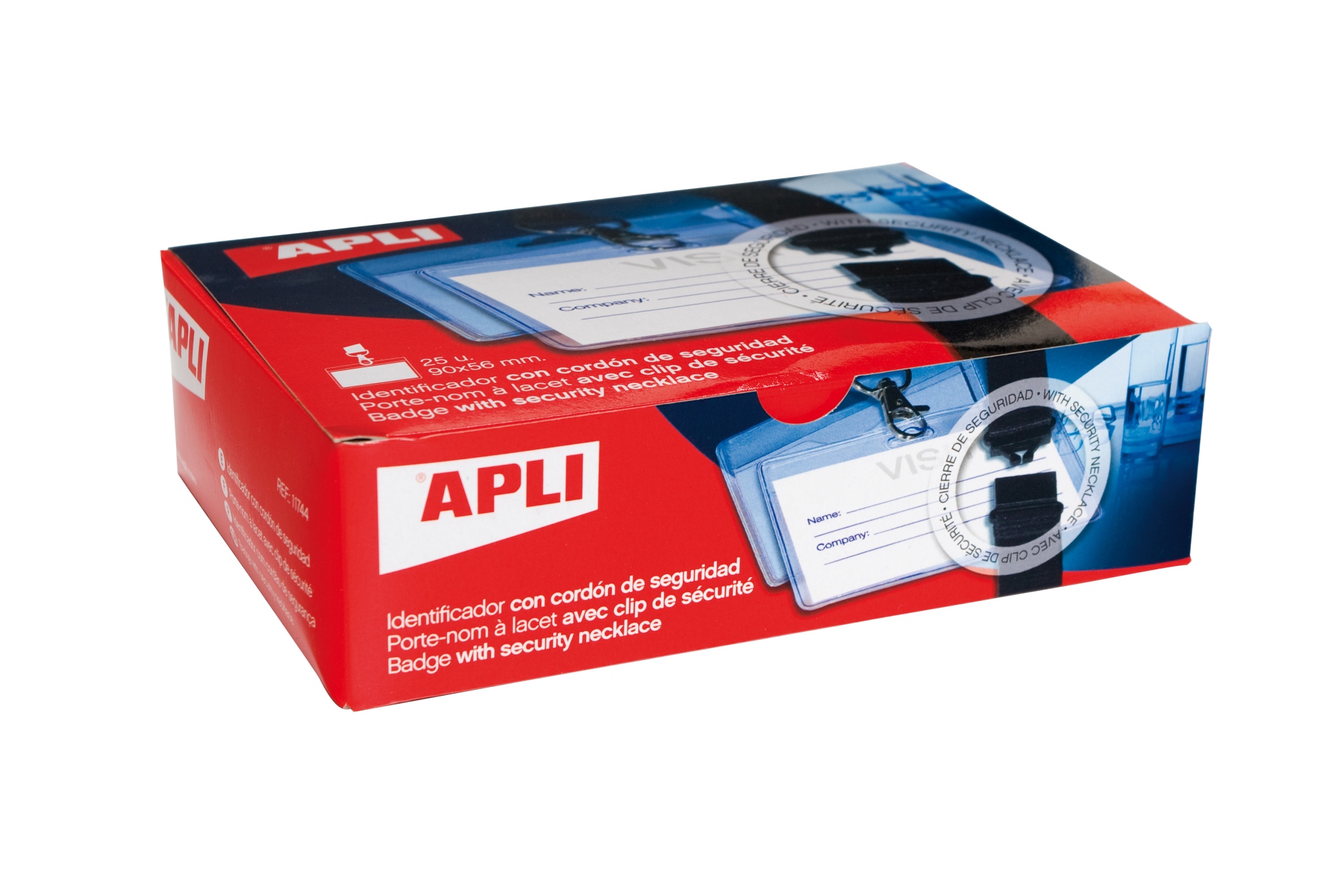 11744 acollador de tarjeta Transparente