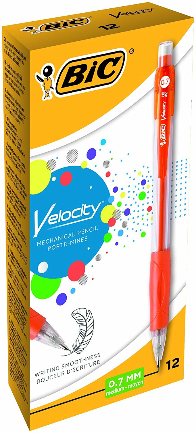 Velocity lápiz mecánico 2HB 0,7 mm 12 pieza(s)
