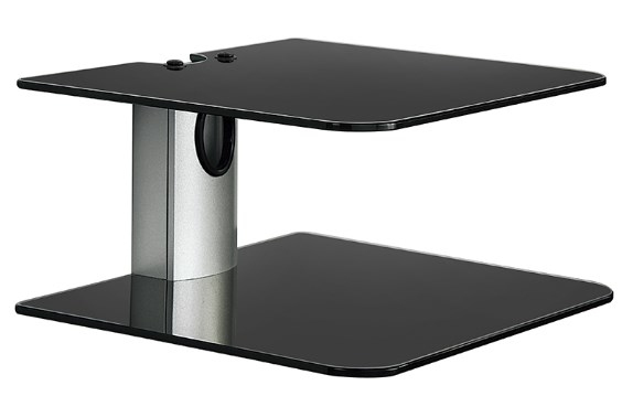 appSH02 estante para equipo av Negro Vidrio