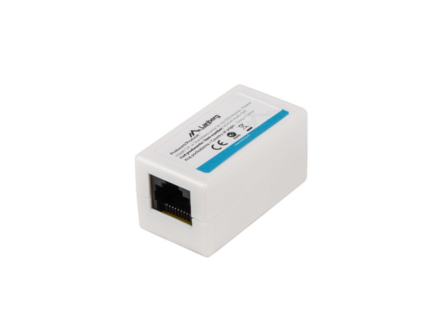 AD-RJ45-RJ45-OU5 cambiador de género para cable RJ-45 Blanco