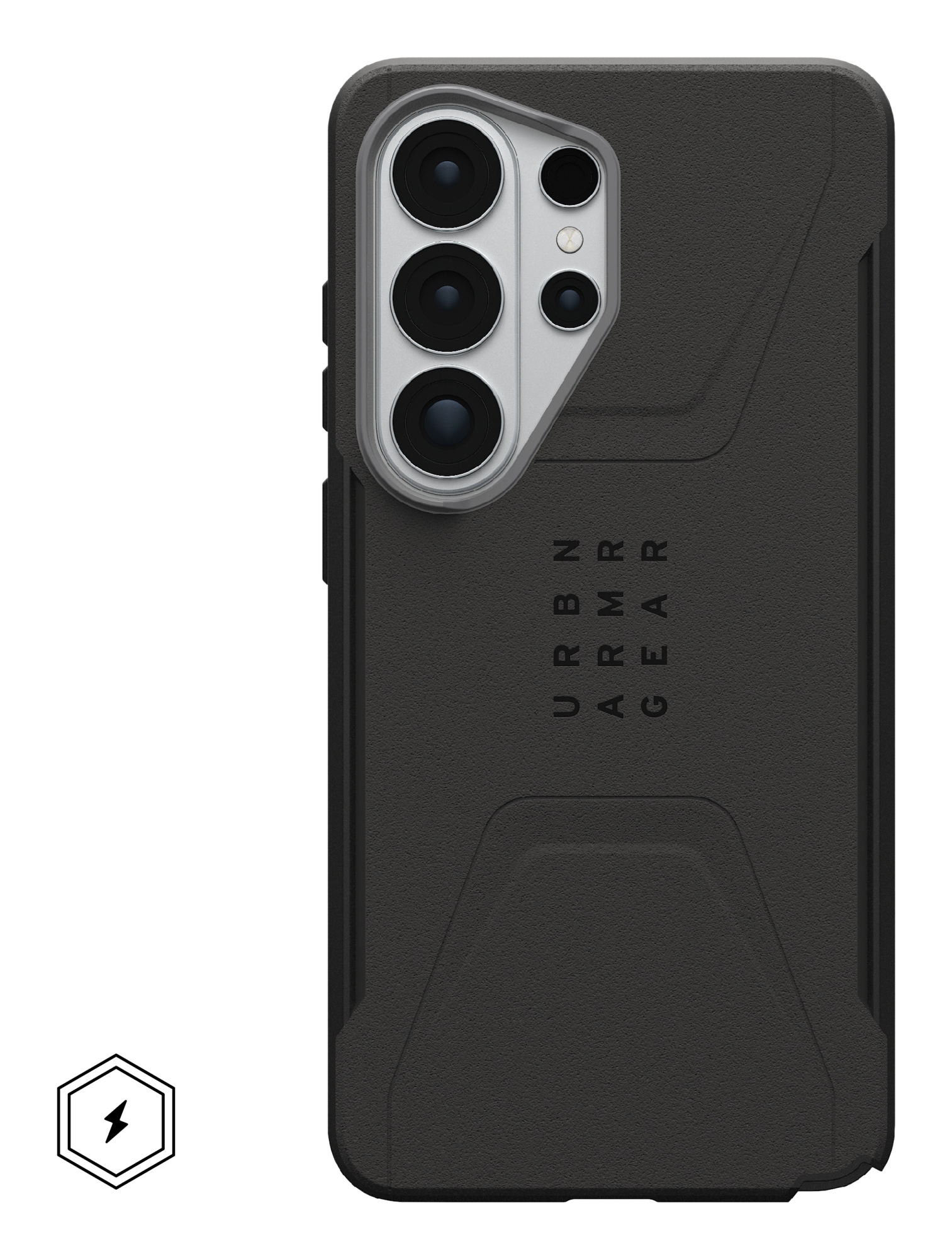 Civilian funda para teléfono móvil 17,5 cm (6.9") Negro