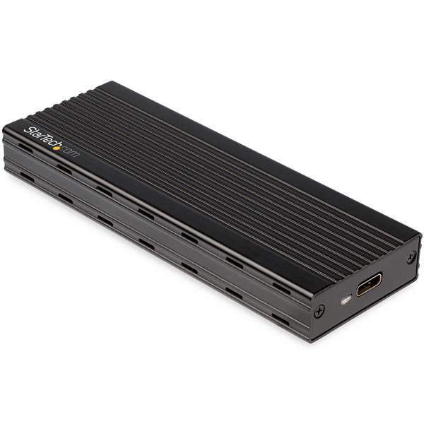 Caja USB-C de 10Gbps a SSD NVMe M.2 - Caja USB Tipo C Portátil Externa de Aluminio a M.2 NGFF PCIe - con 1Gbps de Lectura y Escritura - Soporta 2230 - 2242 - 2260 - 2280 - Compatible con TB3 - para Mac y PC