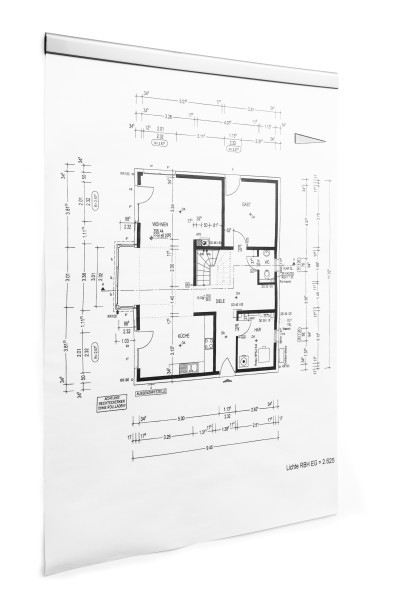 DURAFIX Rail 297 mm archivador Plata