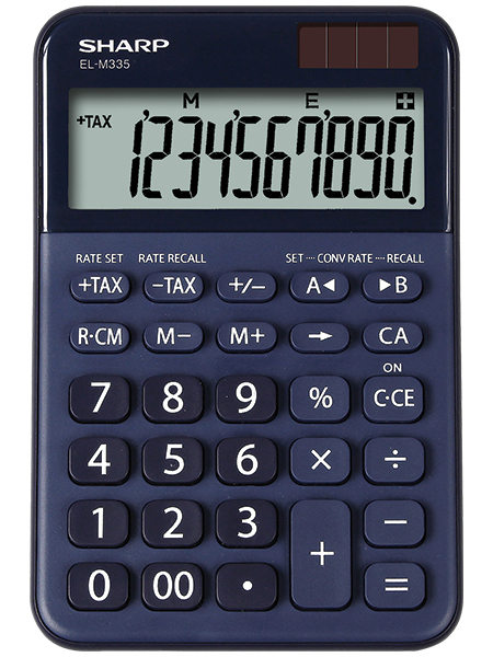 EL-M335 calculadora Escritorio Calculadora básica Azul