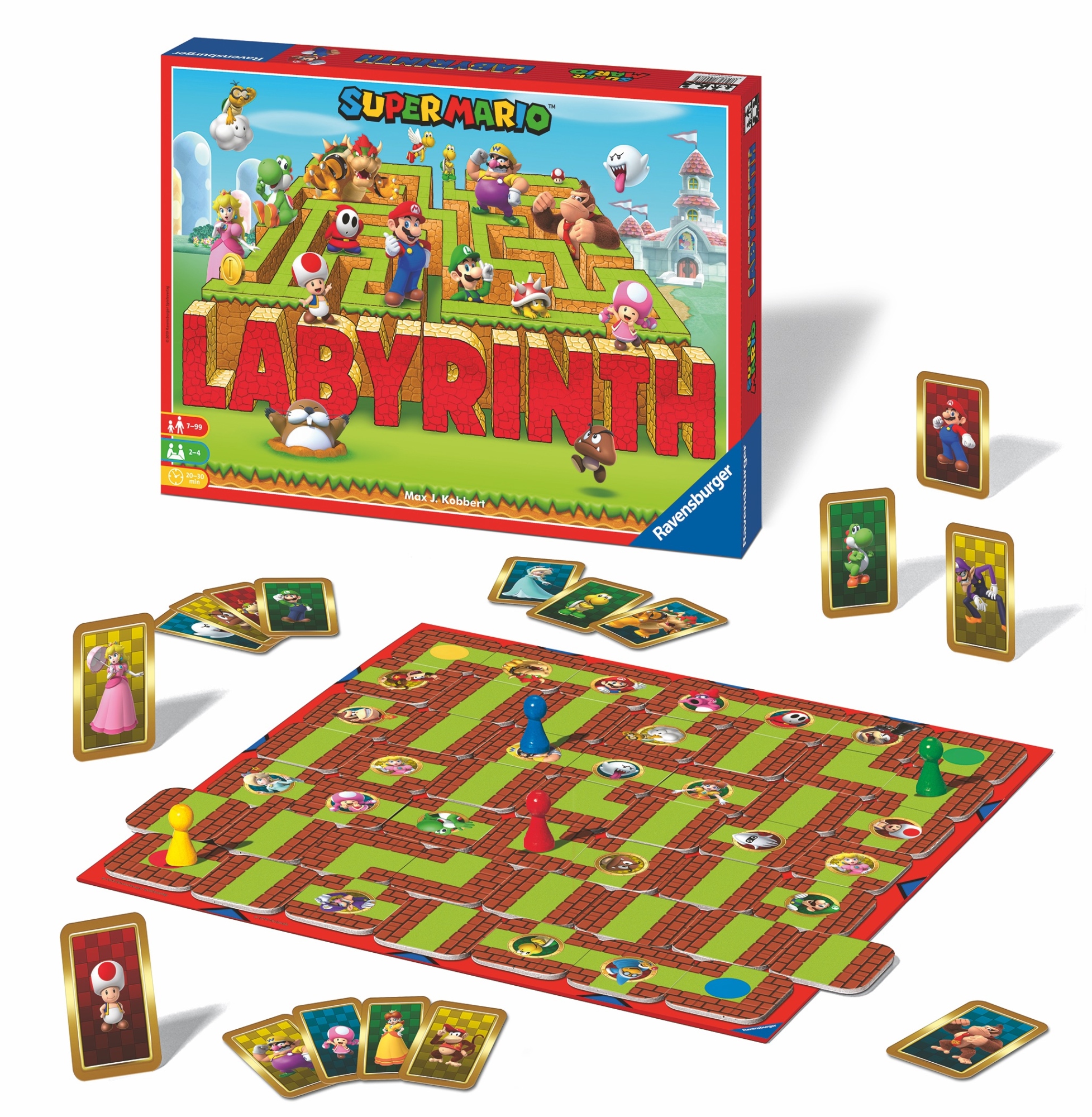 00.026.063 Super Mario Labyrinth Juego de mesa Estrategia