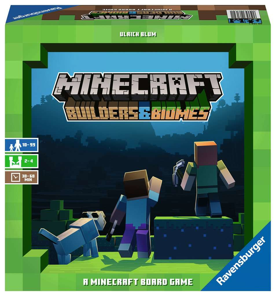 Minecraft Builders & Biomes Juego de mesa Juego de fichas