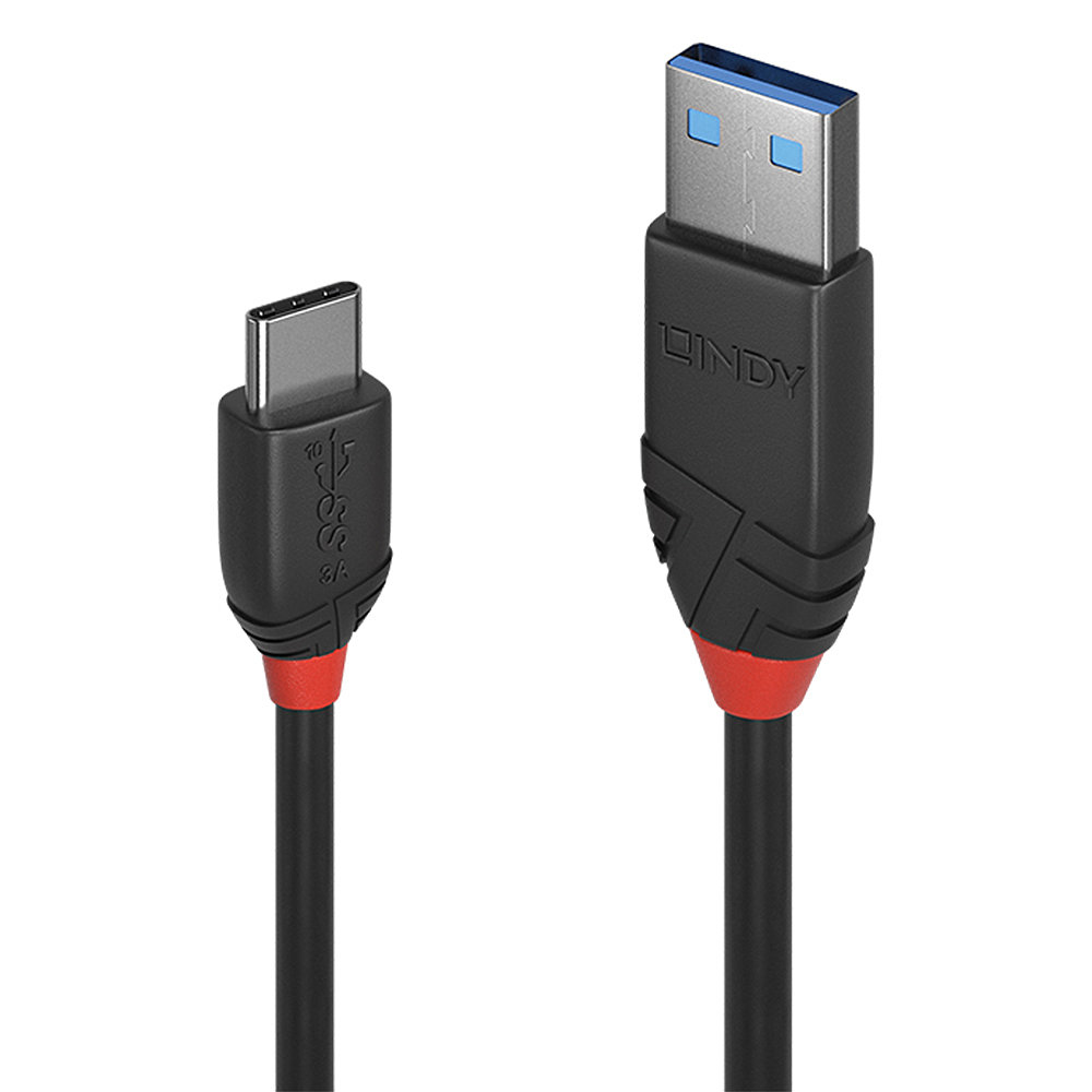 36914 cable USB USB 3.2 Gen 1 (3.1 Gen 1) 0,15 m USB C USB A Negro