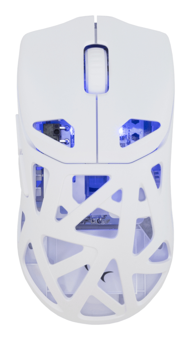 DAGONET ratón Juego Ambidextro Bluetooth Óptico 12000 DPI