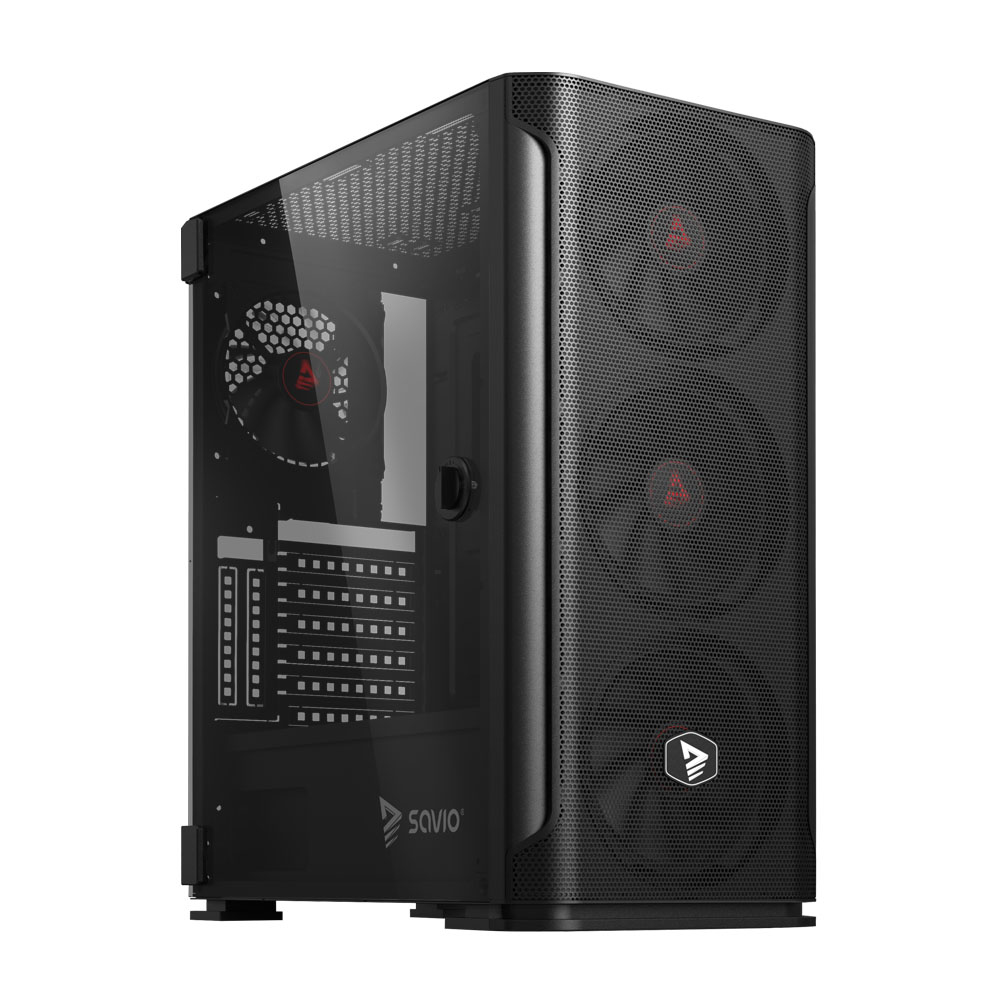 SHADOW X2 carcasa de ordenador Midi Tower Negro