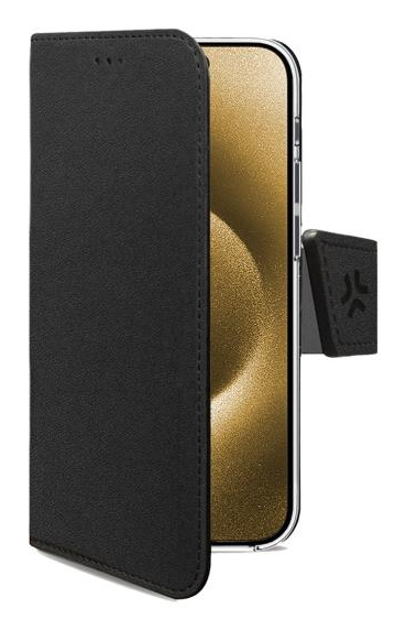 WALLYMAG funda para teléfono móvil 16,5 cm (6.5") Funda cartera Negro