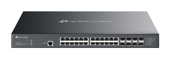 Omada SX3832MPP switch Gestionado L2+ 10G Ethernet (100/1000/10000) Energía sobre Ethernet (PoE) DIN rail Negro