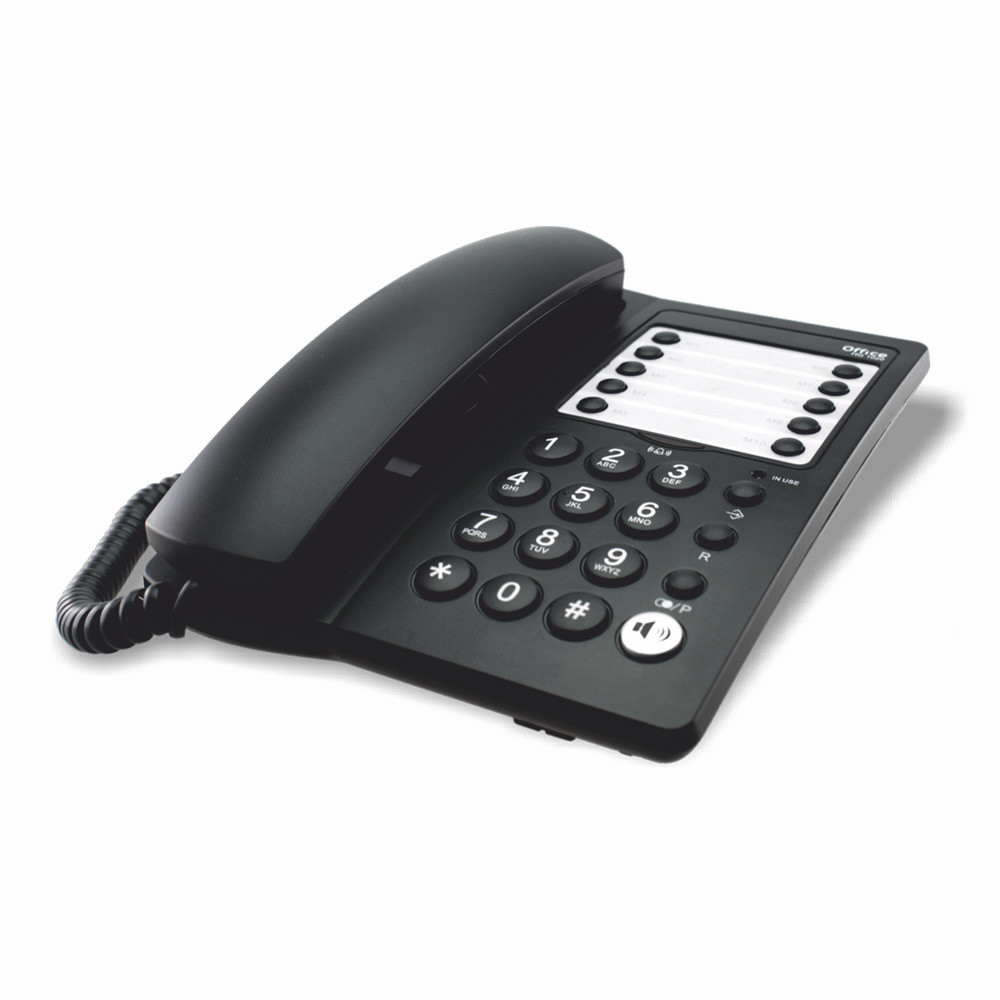 HG-1020 teléfono Teléfono analógico Negro