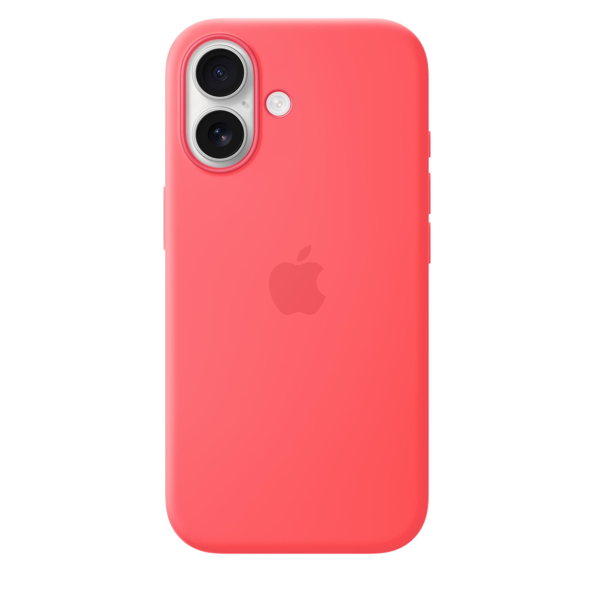 Funda de silicona con MagSafe para el iPhone 17 - Guayaba intenso