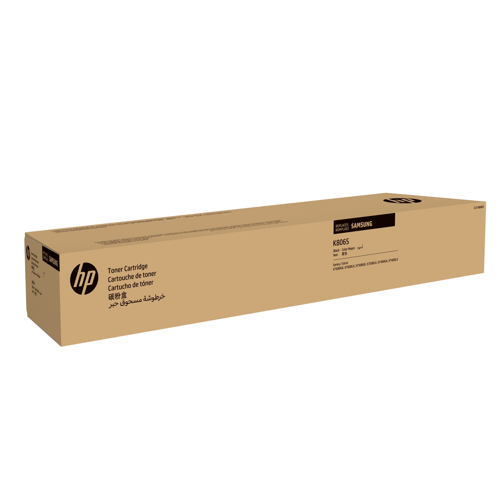 Samsung Cartucho de Tóner Original HP CLT-K806S negro