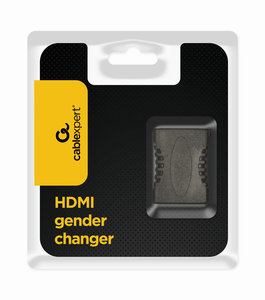 A-HDMI-FF cambiador de género para cable Negro