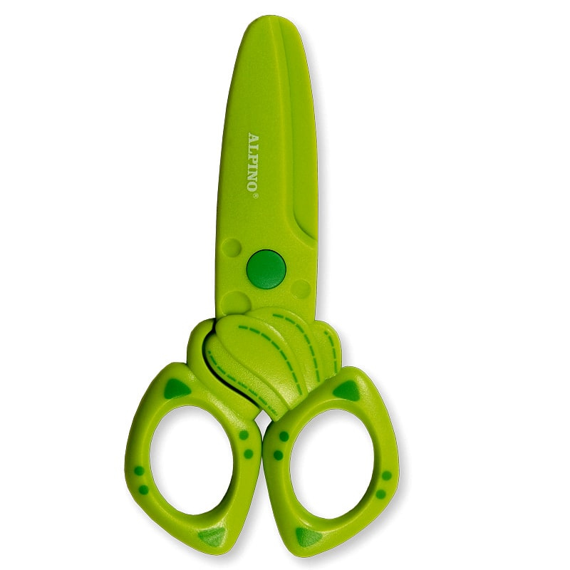 PT0036 tijera de escritorio y manualidades Universal Corte recto Verde PT0036 - Pack de 6 unidades