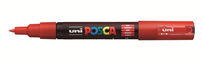 POSCA PC-1MC Rojo