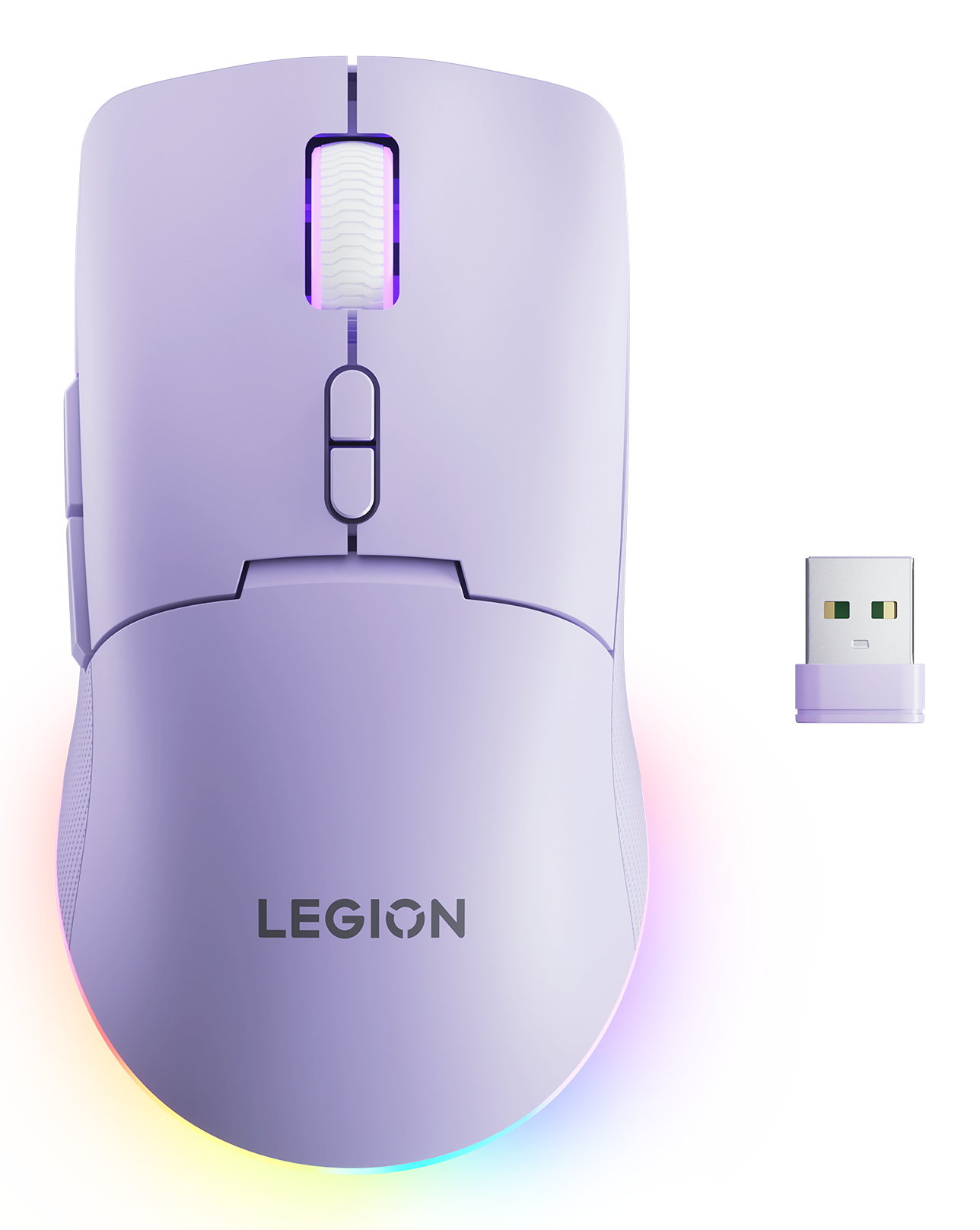 Legion M220 ratón Juego Ambidextro RF Wireless + Bluetooth + USB Type-C Óptico 5000 DPI