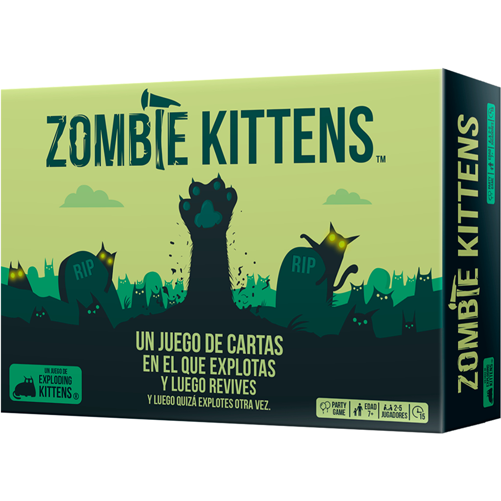 Zombie Kittens 15 min Juego de mesa Estrategia