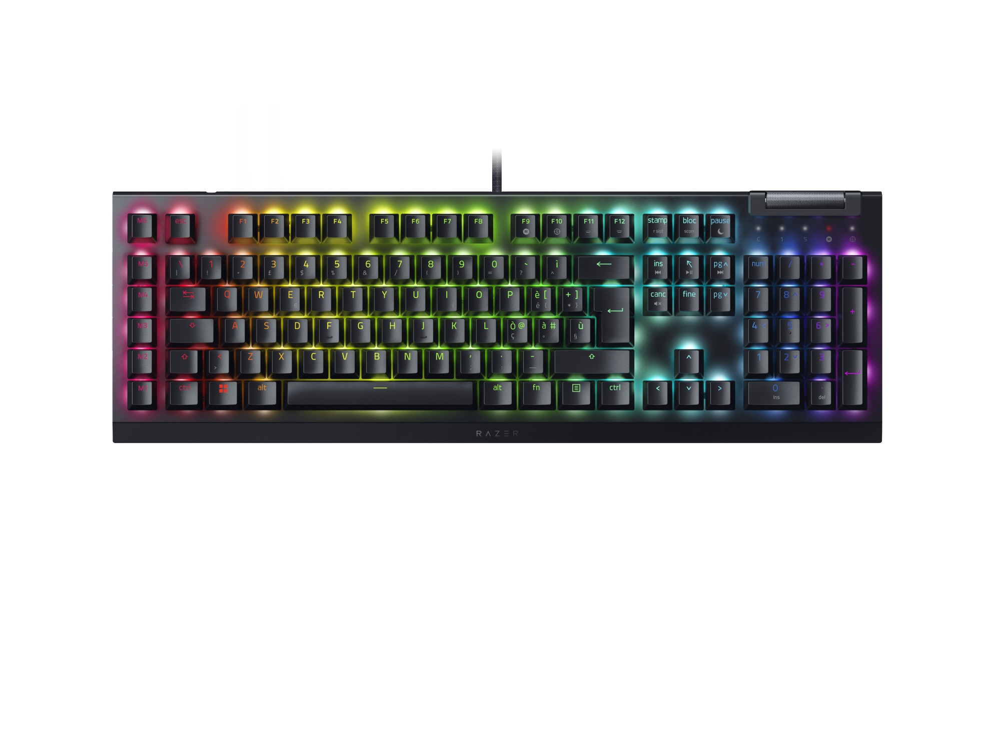 BlackWidow V4 X teclado USB QWERTY Español Negro