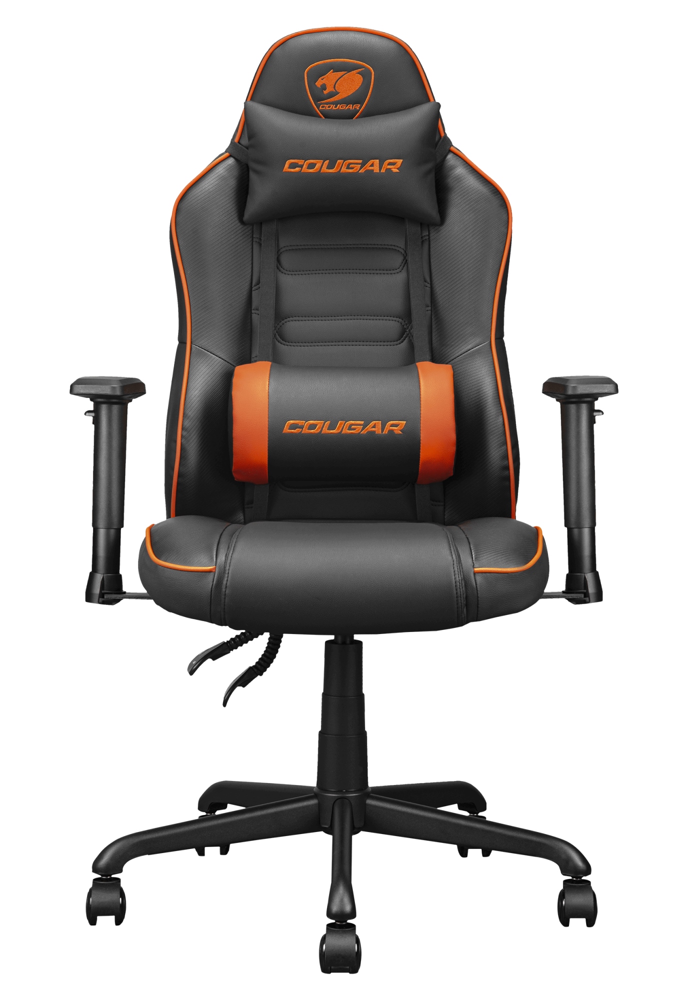 3MFSLORB.0001 silla para videojuegos Silla para videojuegos de PC Asiento acolchado Negro, Naranja