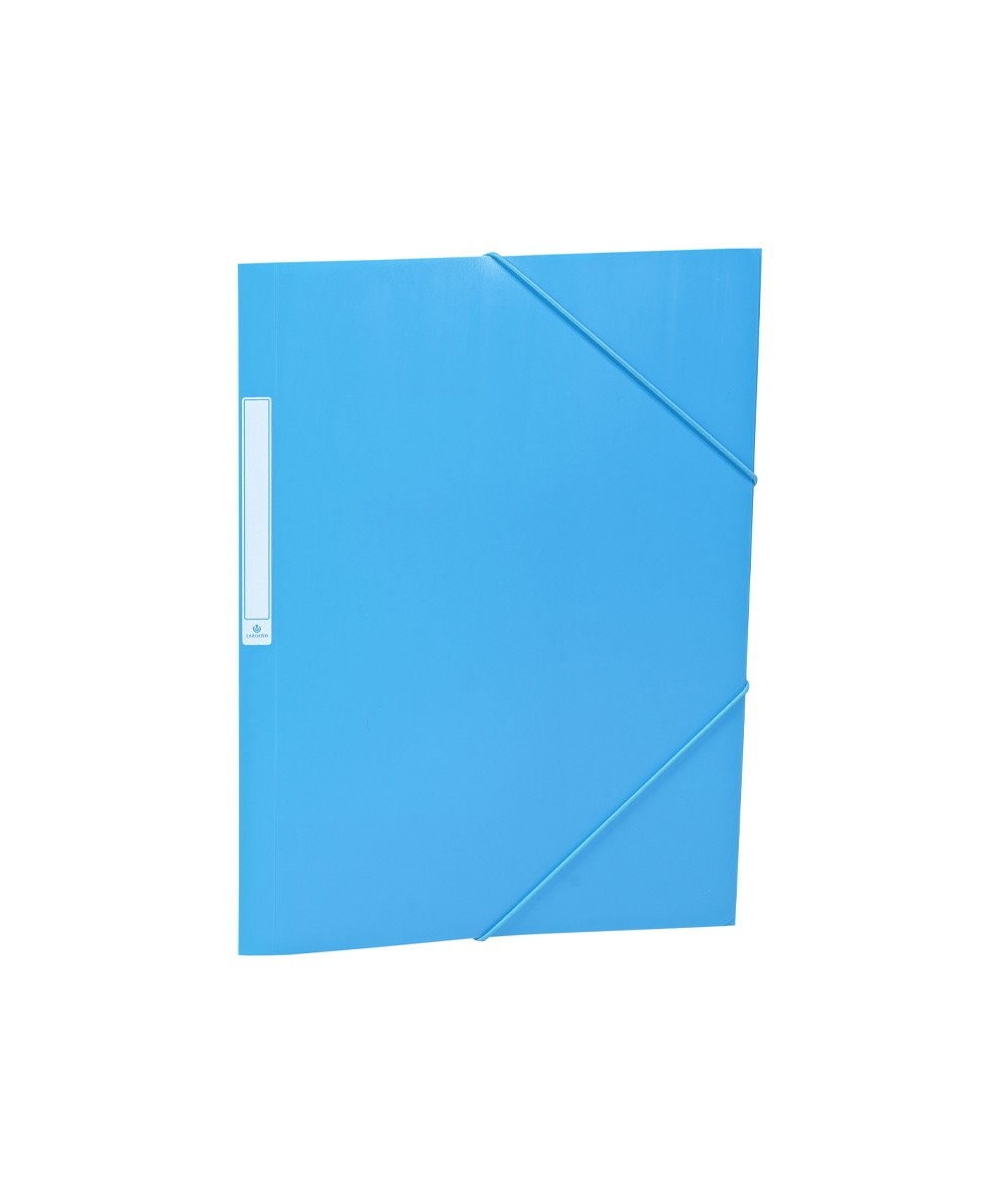 2033K09 carpeta Cartón, Polipropileno (PP) Azul A4