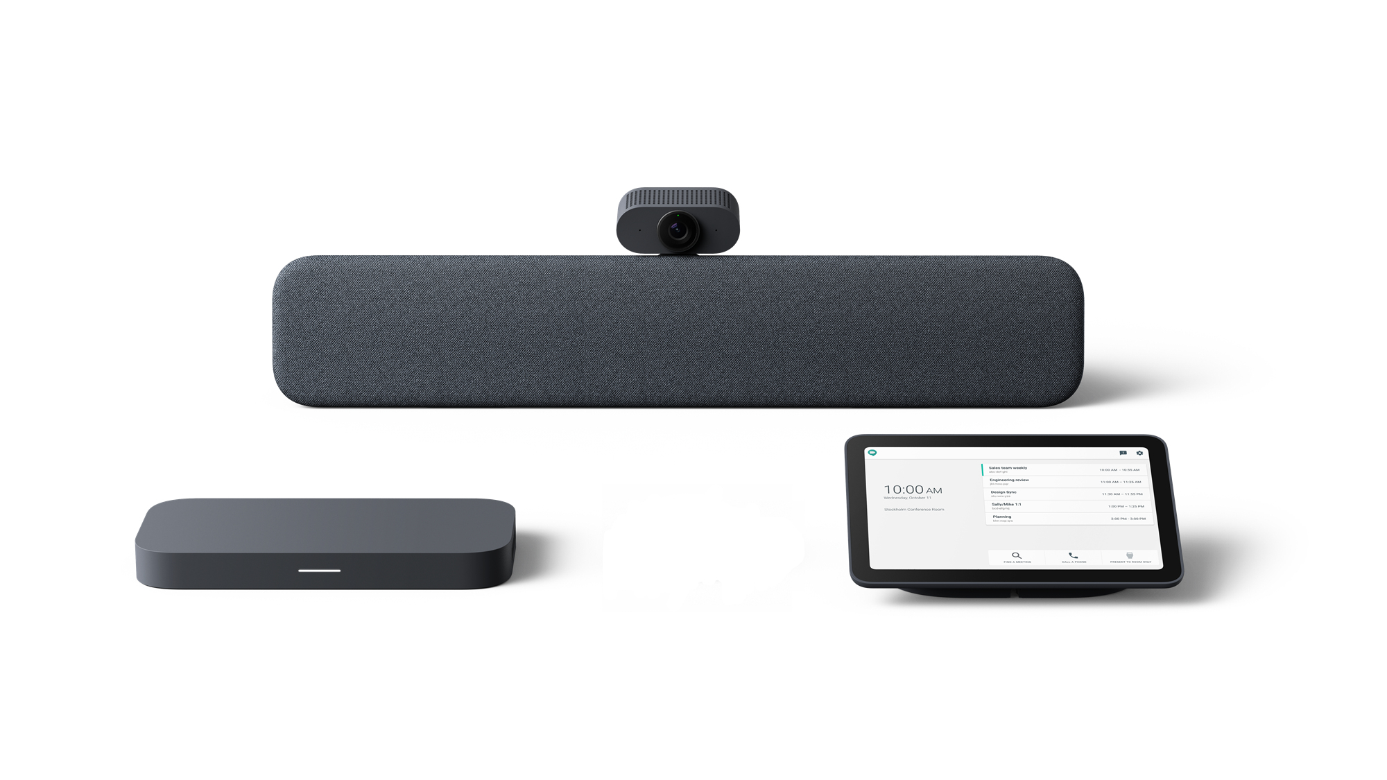Google Meet Series One Room Kits Gen 3 (Medium Room Lite Kit) sistema de video conferencia 12 MP Ethernet