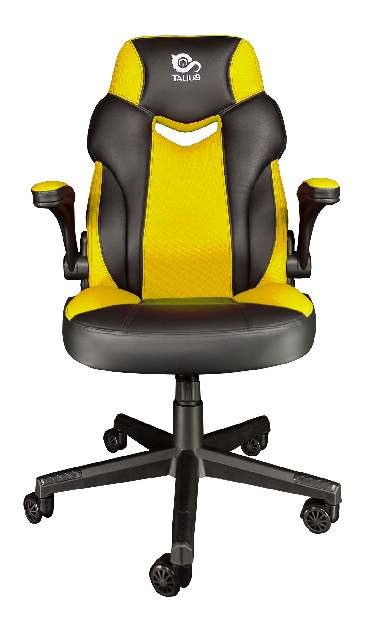 TAL-CRAB-YLW silla para videojuegos Silla para videojuegos universal Negro, Amarillo