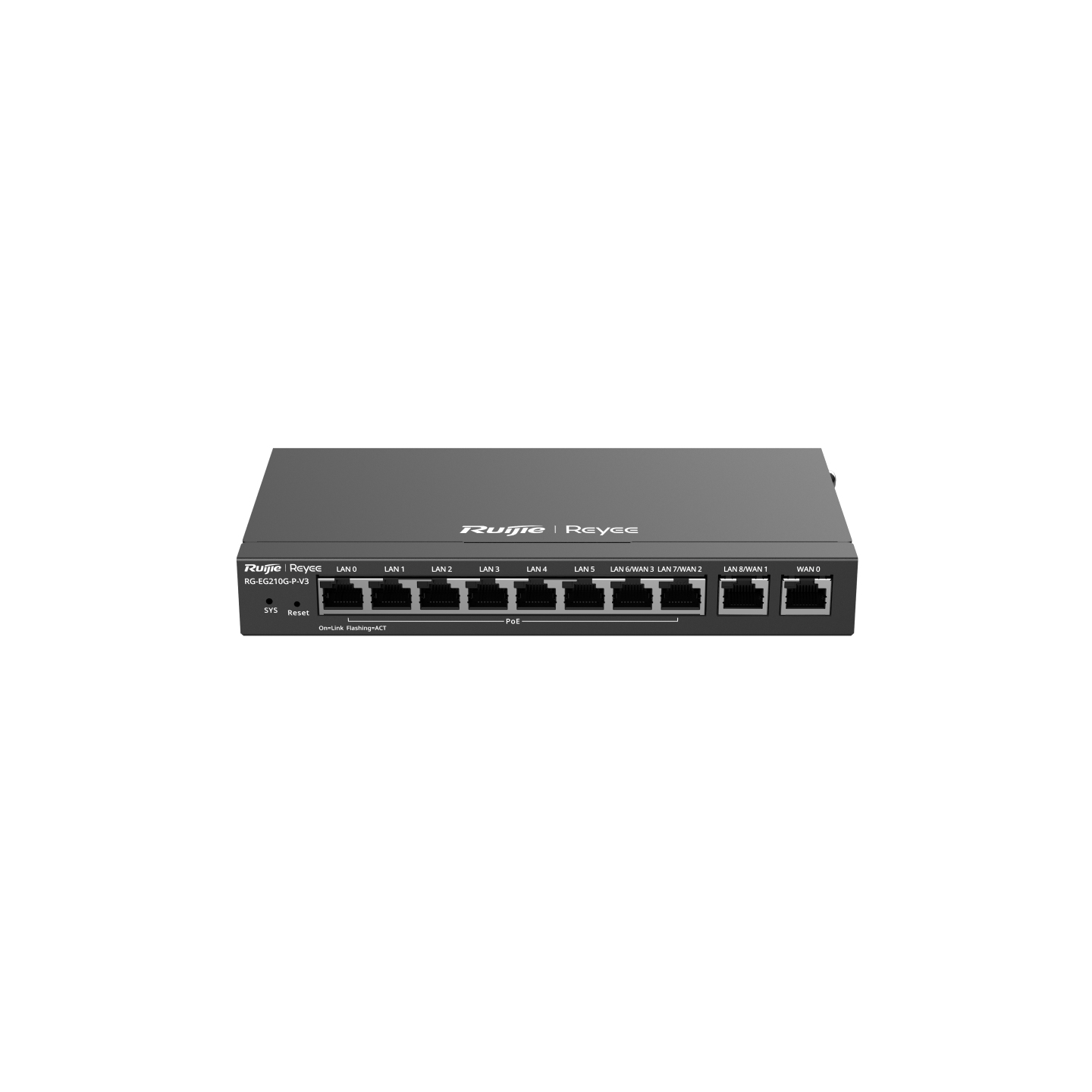 RG-EG210G-P-V3 router Gigabit Ethernet Negro