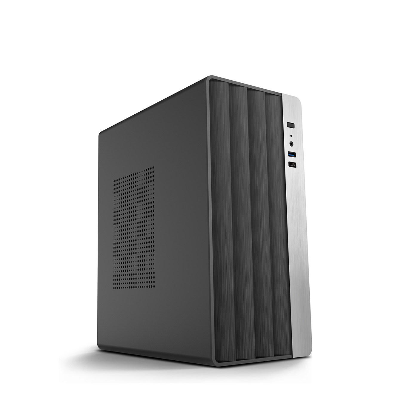 CAJA MATX M870 USB-C 3.2 GEN1 FTE.500W BASIC500GR 0.8MM