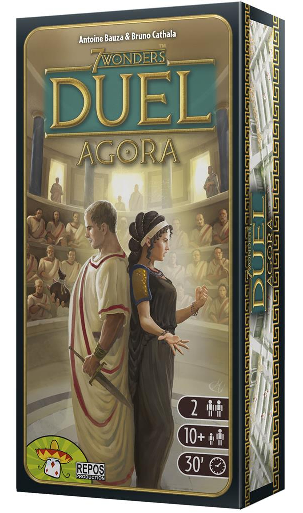 7 Wonders Duel - Agora 7 Wonders: Duel Agora 30 min Expansión de juego de mesa Estrategia