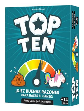 Top Ten Juego De Cartas Lógico