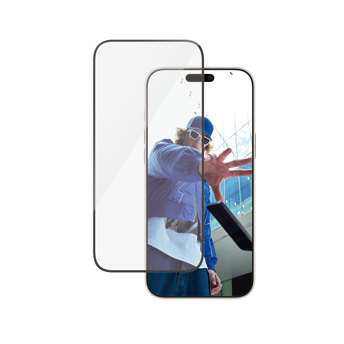 Screen Protector iPhone 16 Pro Max | Ultra-Wide Fit Protector de pantalla Apple 1 pieza(s)