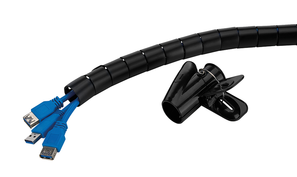 ADS06-142BL Organizador para cables - para 1-5 cables - universal