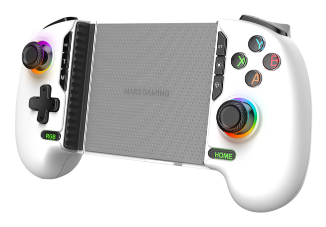MGPXPRO Blanco Bluetooth/USB Gamepad Analógico/Digital Android, PC, PlayStation 4, Nintendo Switch 2