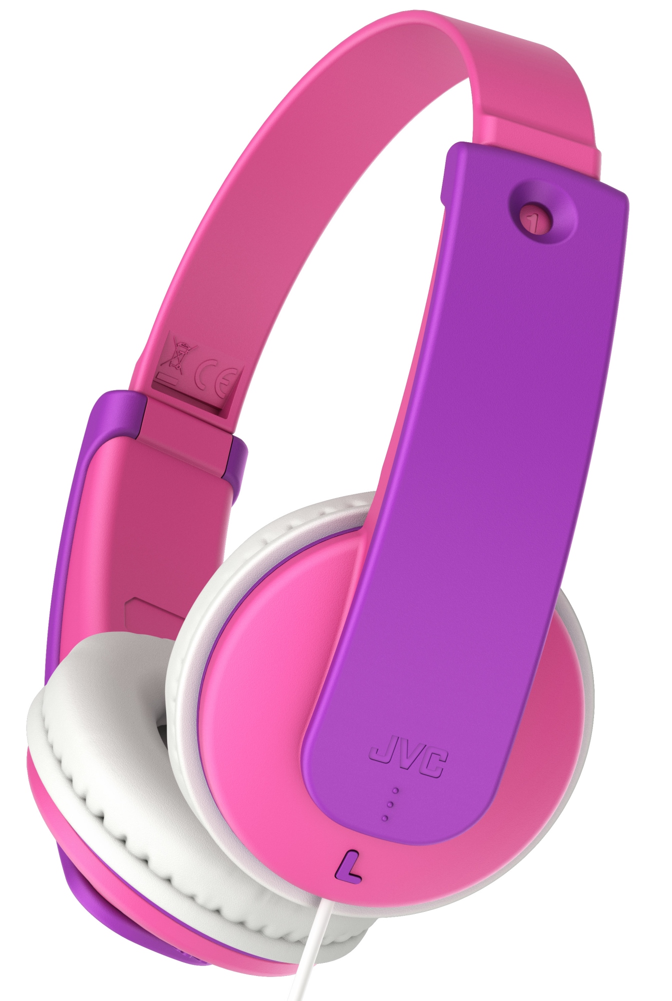 HA-KD7 Auriculares Alámbrico Diadema Música Rosa, Púrpura