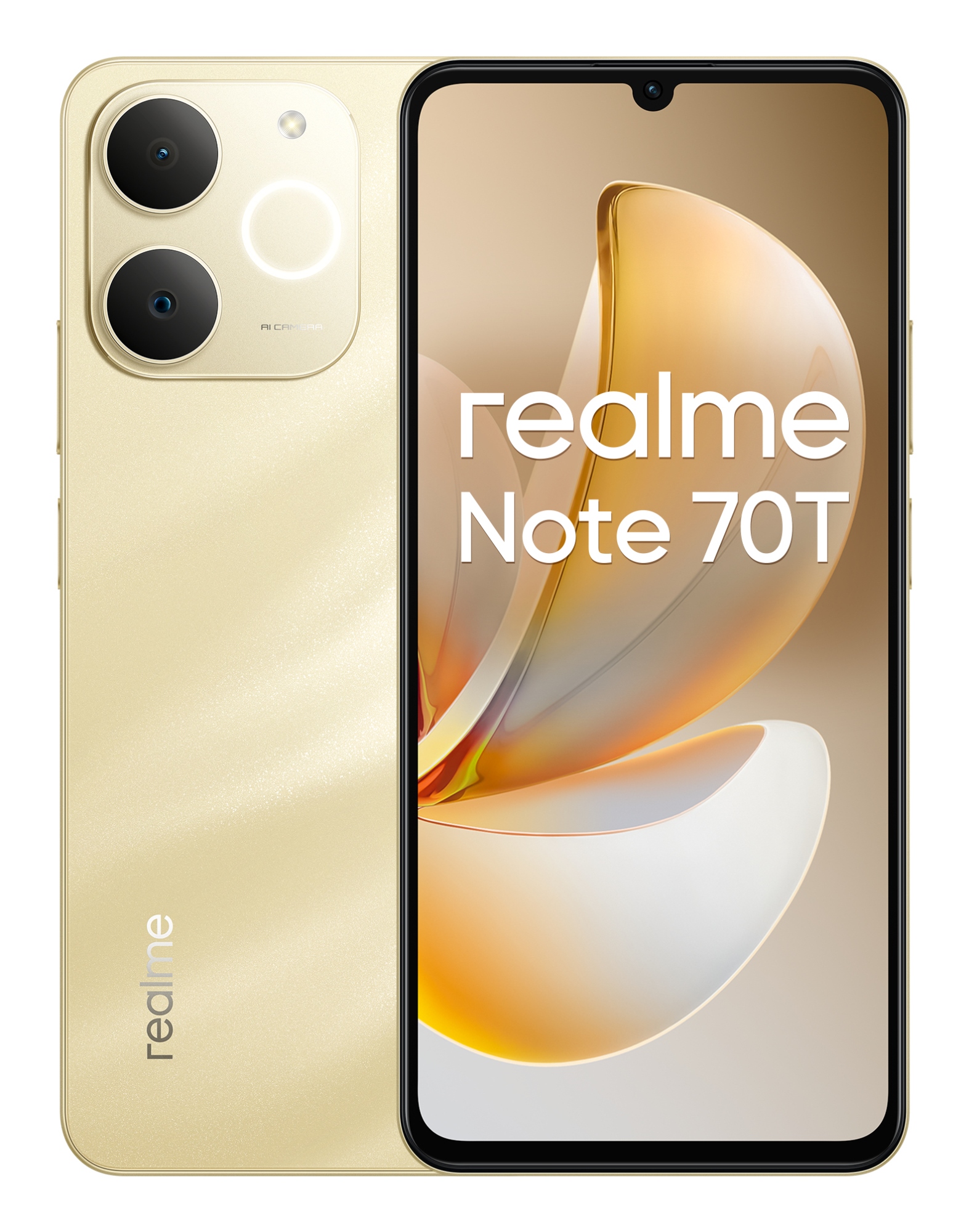 Note 70T 17,1 cm (6.74") SIM doble Android 15 4G USB Tipo C 4 GB 128 GB 6000 mAh Oro