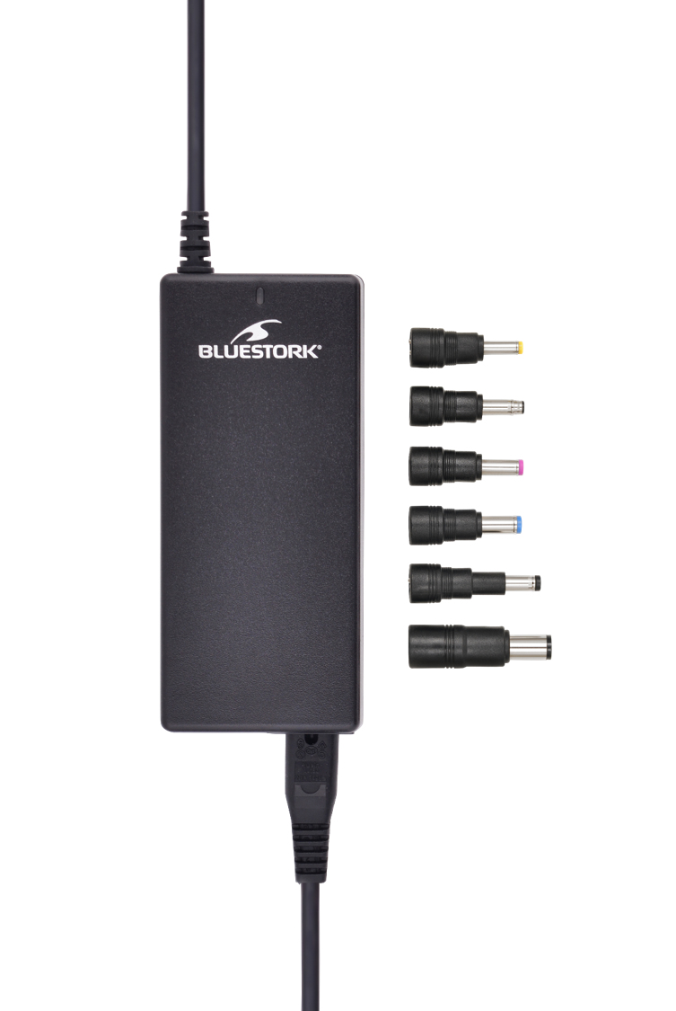 PW-NB-90-HP adaptador e inversor de corriente Interior 90 W Negro