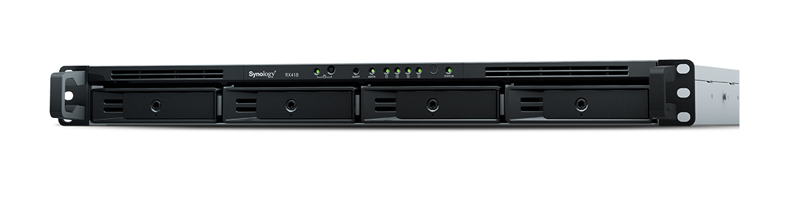 RX418 unidad de disco multiple Bastidor (1U) Negro, Gris