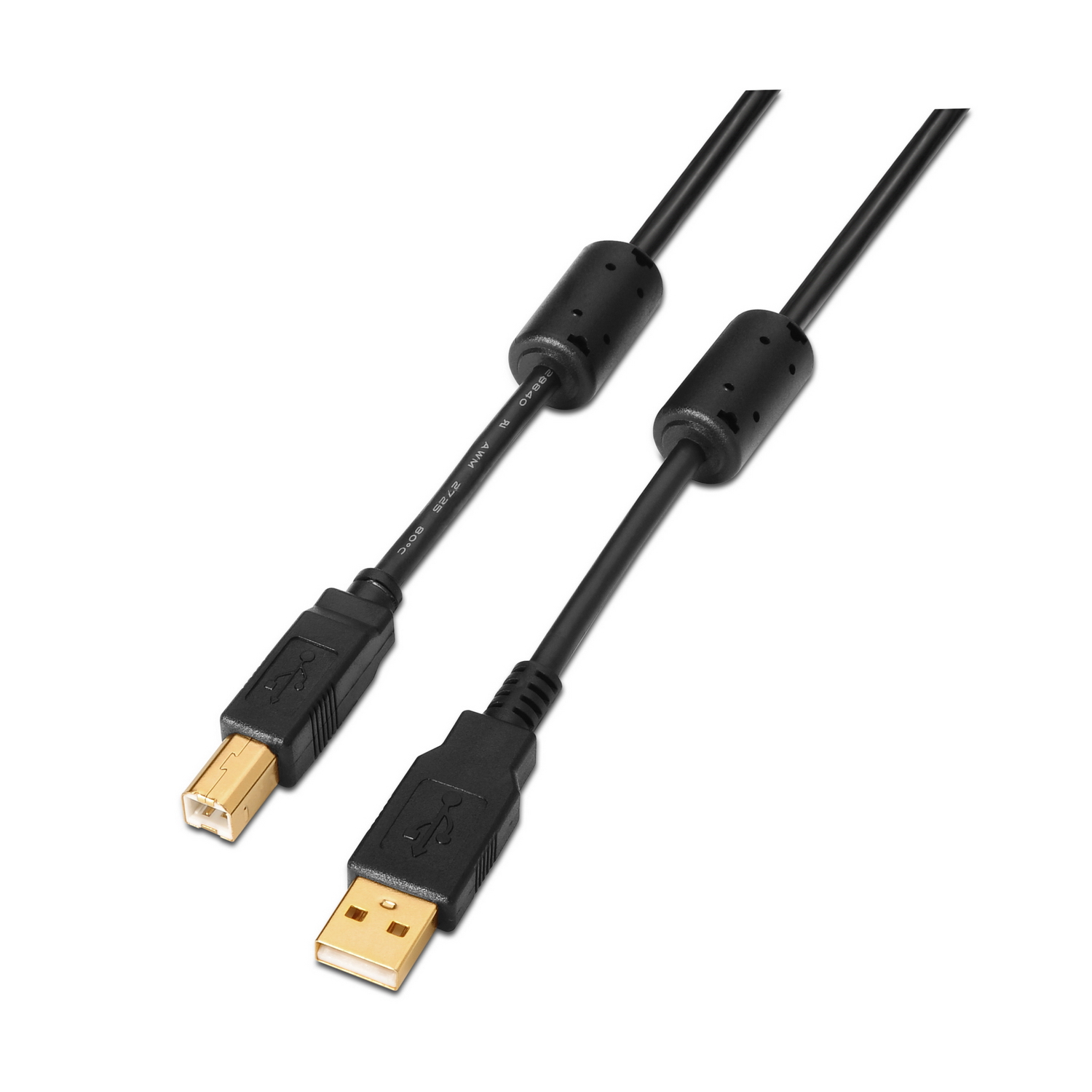 A101-0009 cable USB USB 2.0 2 m USB A USB B Negro
