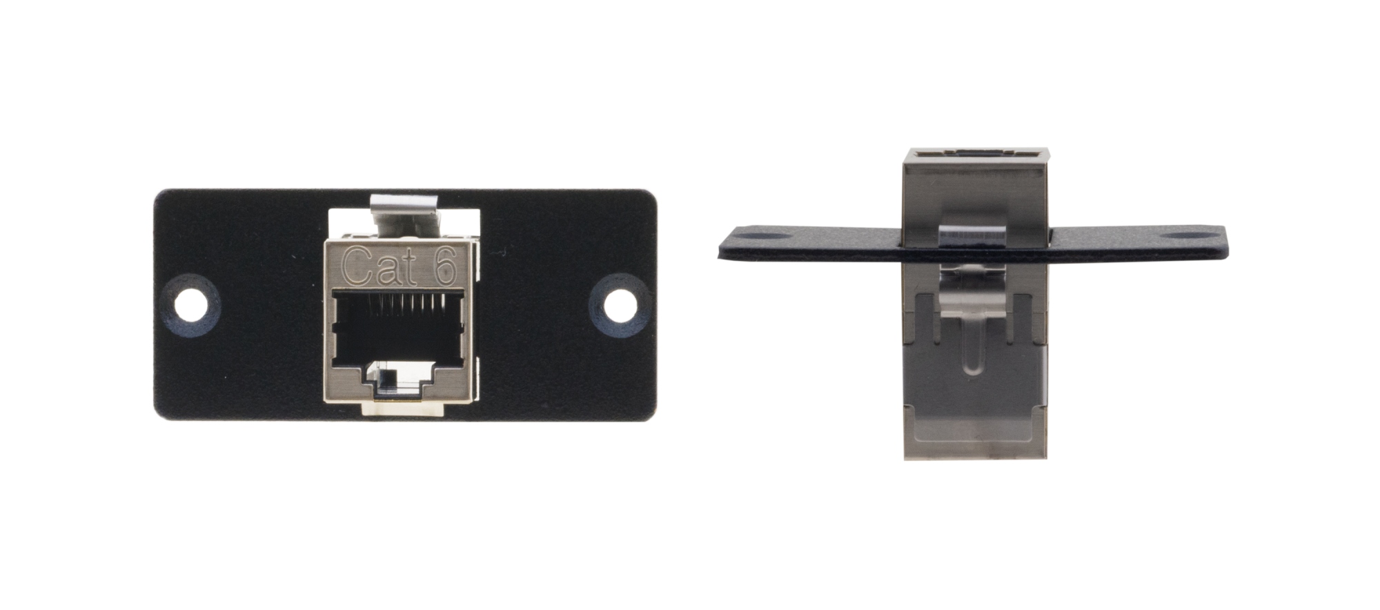 W-45(B) toma de corriente RJ-45 Negro