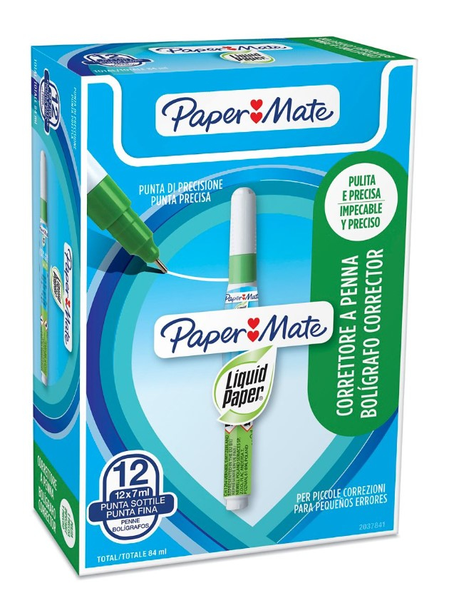 2037841 corrector líquido tipo bolígrafo 7 ml